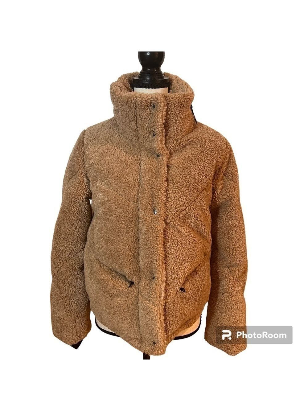SAM. NYC Sophia Sherpa Down Puffer Jacket Sz-S